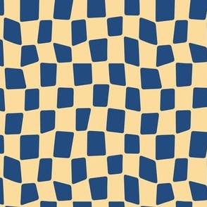 Funky Checkered Yellow