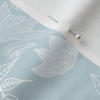 Botanic Garden Lace Trim (Haint Blue)