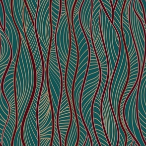 warm lines | green | Medium