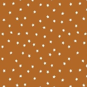 (S) Modern Boho Stars in Orange 