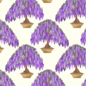 Purple Bonsai Pattern 1
