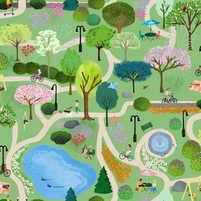 City Parks Pattern