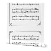 Vintage Music Sheet