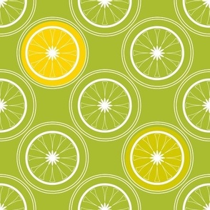 yellow green retro pattern abstract lemon lime retro