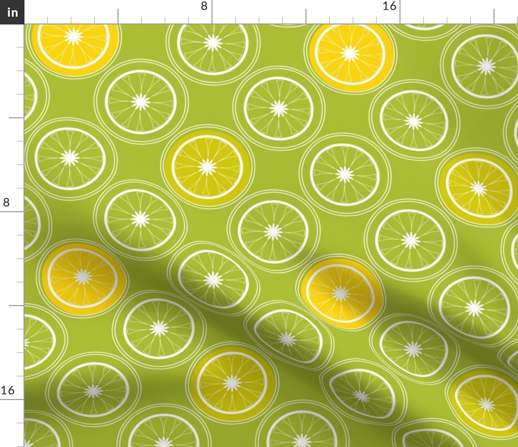 yellow green retro pattern abstract lemon lime retro