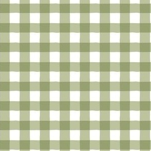 Erin's Green Gingham