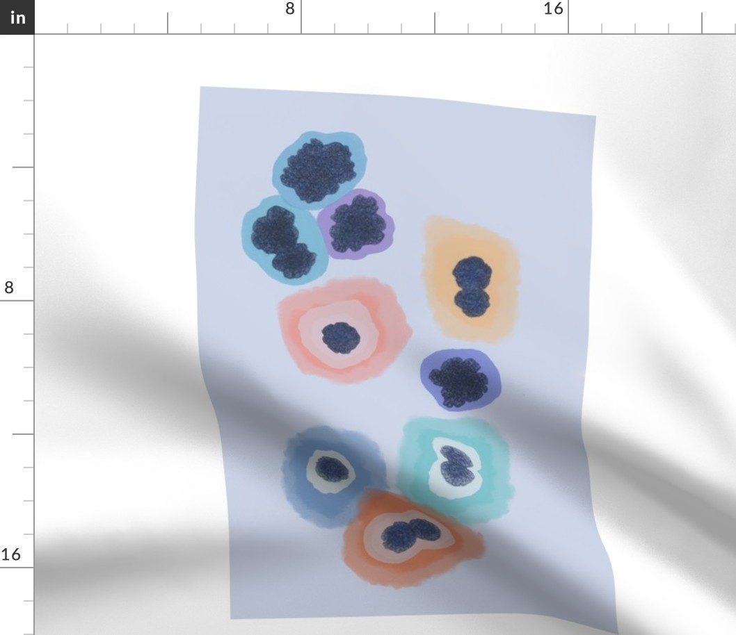 Use as canvas on walls, pillows or any projects
Cells from the human body prints are also available. 
Cytology,  pathology,  histology,  teaching and learning guide.  Use it on any science project.  
Other cell types are in the shop and in our site Cyt