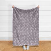 cute summer floral muted mauve and white