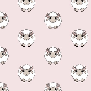 Cute sheep pattern