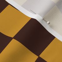 Groovy-retro-vintage-1970s-mustard-yellow-chocolate-brown--curvilinear-distorted-checkerboards-XL-jumbo