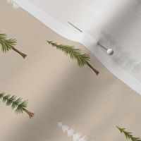 Pine tree - cream