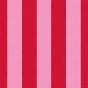 3" textured stripe red and pink