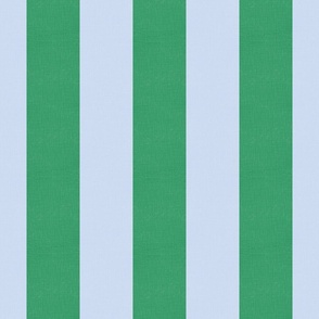 3" textured stripe blue and green