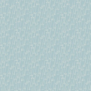 Spring Showers - Rainy Days | Light blue | 6