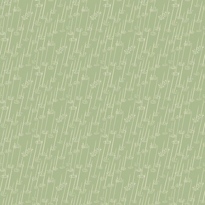 Spring Showers - Rainy Days | Light green | 6