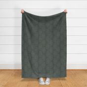 Modern Moody Boho Geometric Waves in  earthy brown grey green