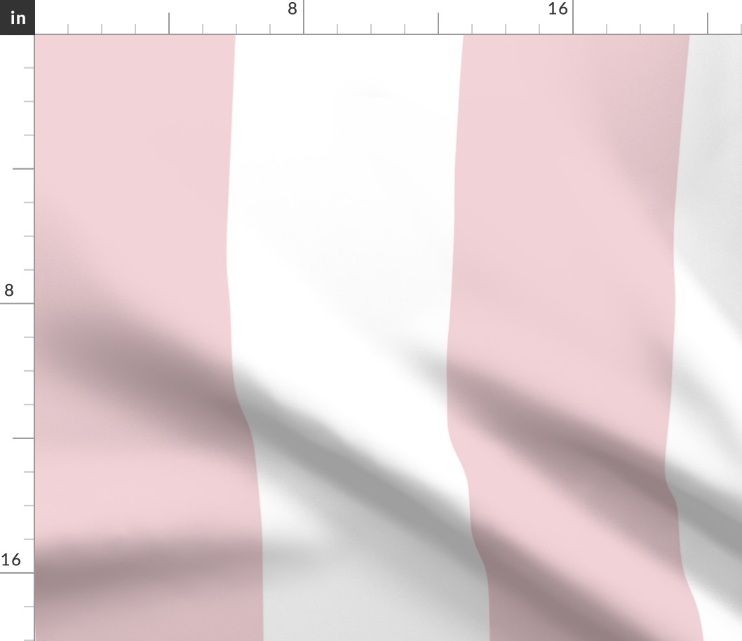 spring day cotton candy pink and white stripe (large)