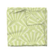 (large) textured wide art deco stripes geometric light green pastel