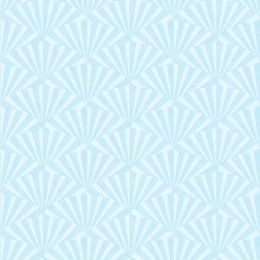 (small) textured wide art deco stripes geometric light blue pastel