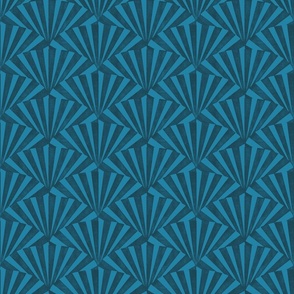 (small) textured wide art deco stripes geometric dark blue