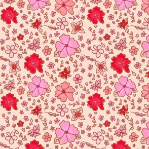 Pink Dainty Flowers