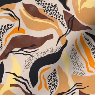 (M) Abstract Safari shapes