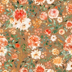 Tender Touch Floral terracotta