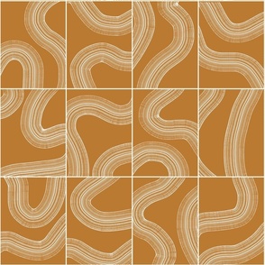 Zen Garden TIles Turmeric