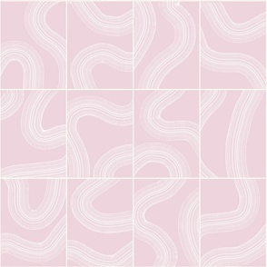 Zen Garden TIles Pastel Pink