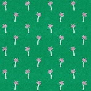 (small scale) Palm Trees - Pink/Green - LAD24