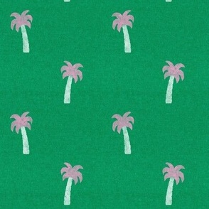 (large scale) Palm Trees - Pink/Green - LAD24