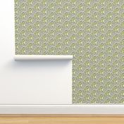 Starfish Leaves Olive Green