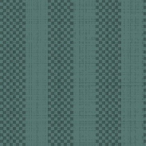 Wide Basket Weave Stripe with Linen Texture - Sage Green - Medium Scale - Handwoven Stripe Effect for Autumn Home Decor and Upholstery