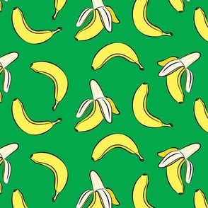 bananas on green - LAD24