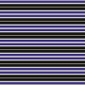 Mini Gradient Stripe Horizontal in black, purple 241773, and gold 9e7c0c Team colors. School Spirit.