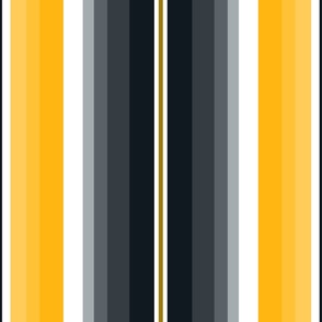 Large Gradient Stripe Vertical in black 101820 and gold yellow ffb612 Team colors. School Spirit