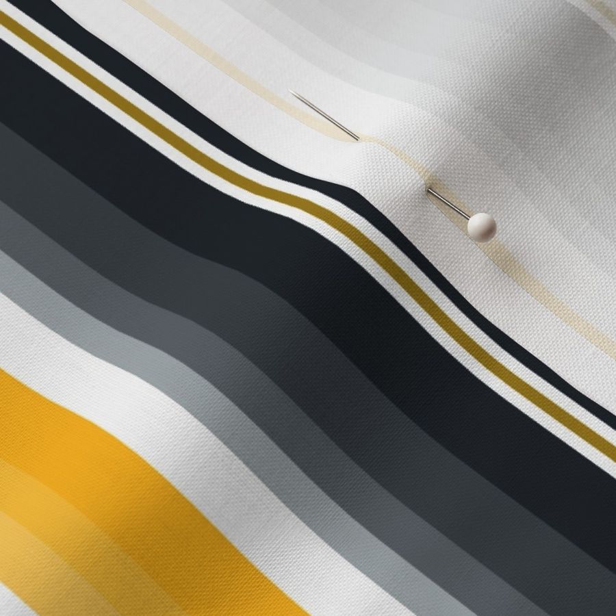 Small Gradient Stripe Vertical in black 101820 and gold yellow ffb612 Team colors School Spirit