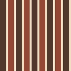 dark, milk, and white chocolate stripes