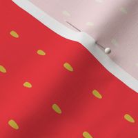 small strawberry seed polka dot