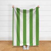 Bright Green Wide 6in Circus Stripe