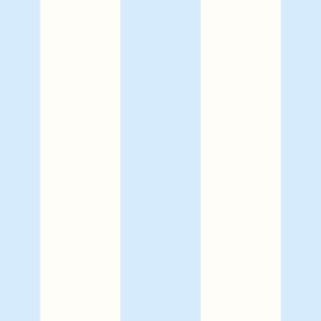 Baby Blue Wide 6in Circus Stripe