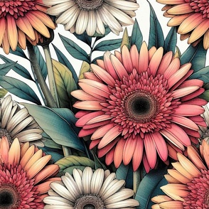 Gerbera Daisies 