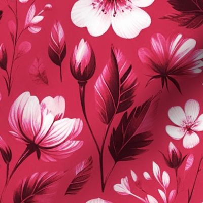 Cherry Blossom Floral Print