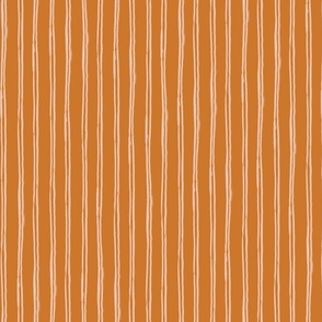 halloween stripes cream on orange