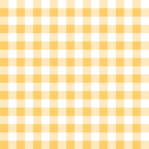 1” Dandelion Gingham Check