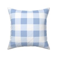 Jumbo 2” Cornflower Blue Gingham Check