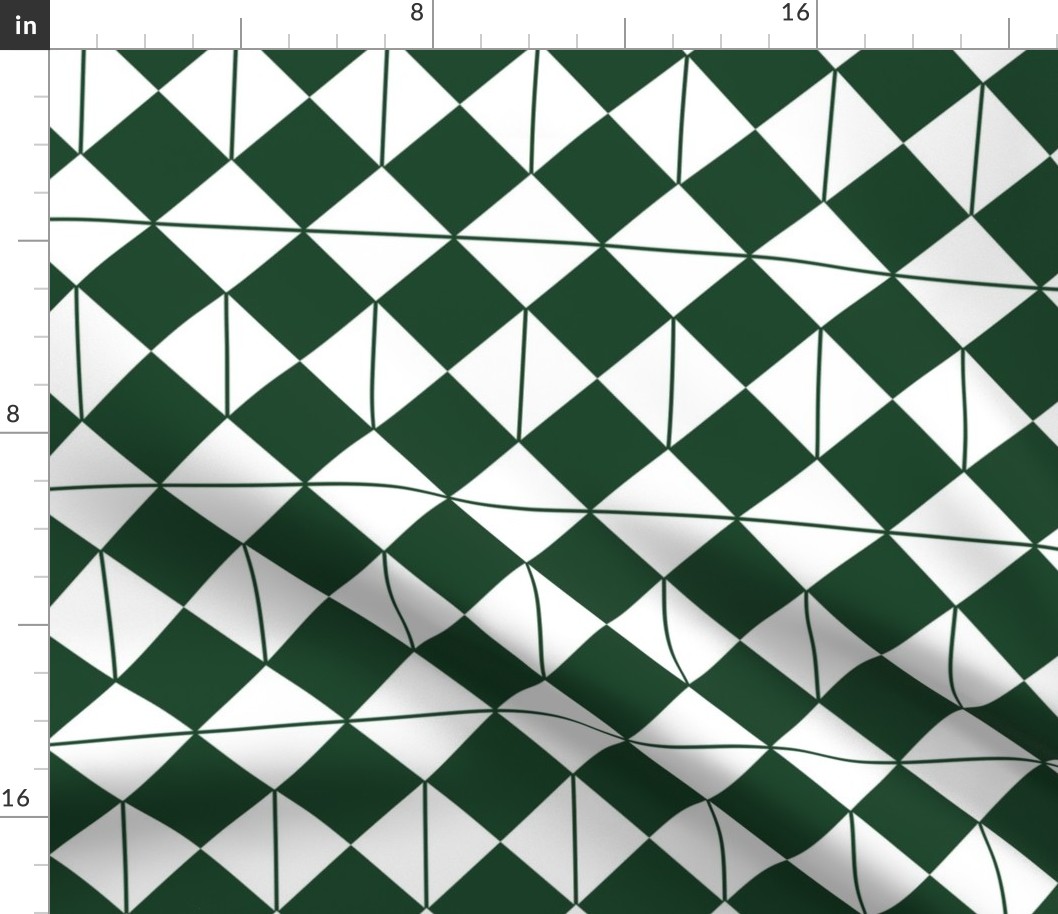 Greenery modern abstract pattern