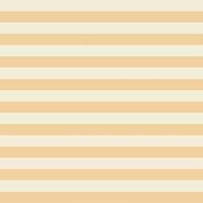 Pale Orange and cream summer holiday stripes 