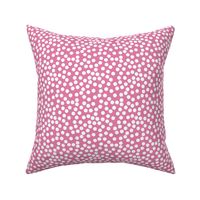 hot pink spots - a cute polka dot print in pink