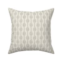 Cosette light: Warm Gray Bouquet Ribbon Stripe, Neutral Small Floral